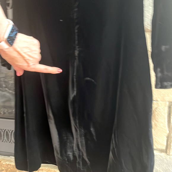 Vintage velvet cocktail dress with fur neckline Tracy Mills Circa late 1980’s - Picture 14 of 14